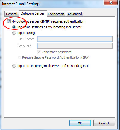 Opsi setting email #3